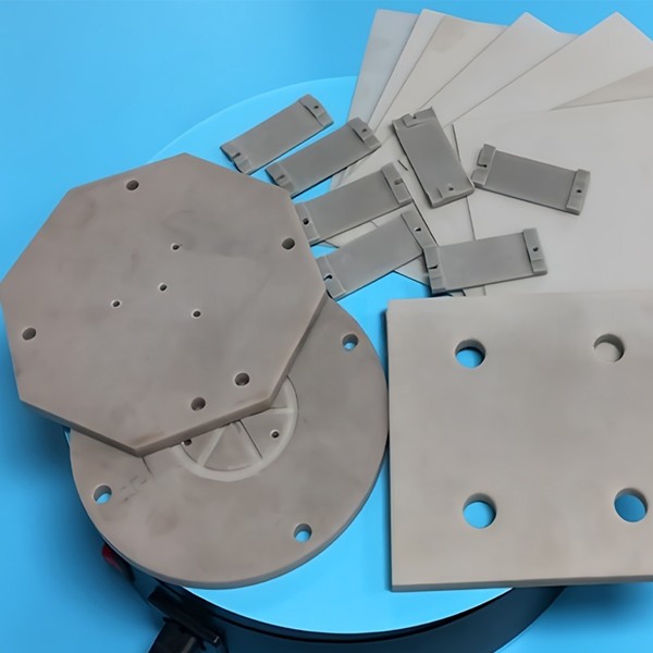 Aluminum nitride ceramic components
