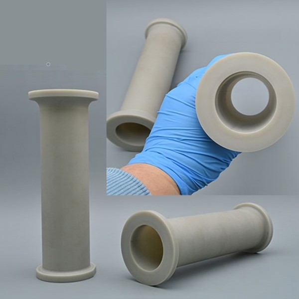 AlN ceramic sleeve - ALN double cap sleeve