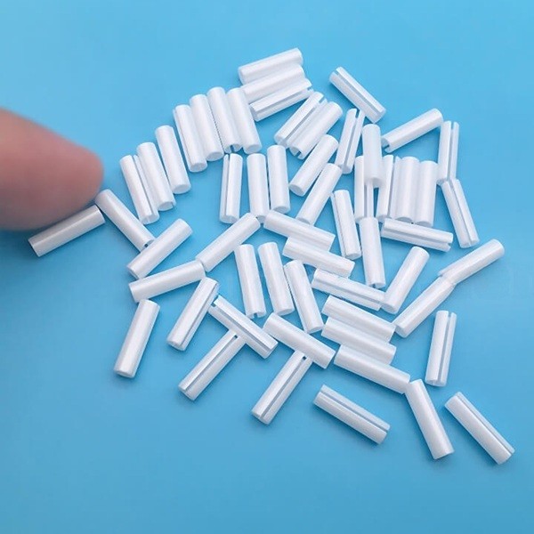 Zirconia fiber optic open sleeve