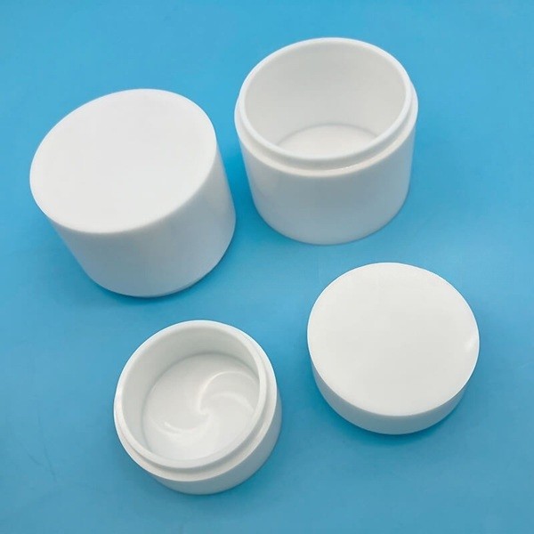 Zirconia ceramic crucible with lid