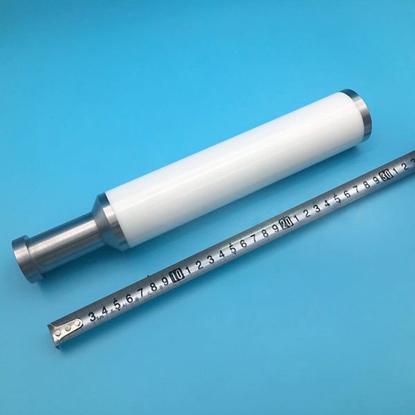 Stainless steel zirconia plunger